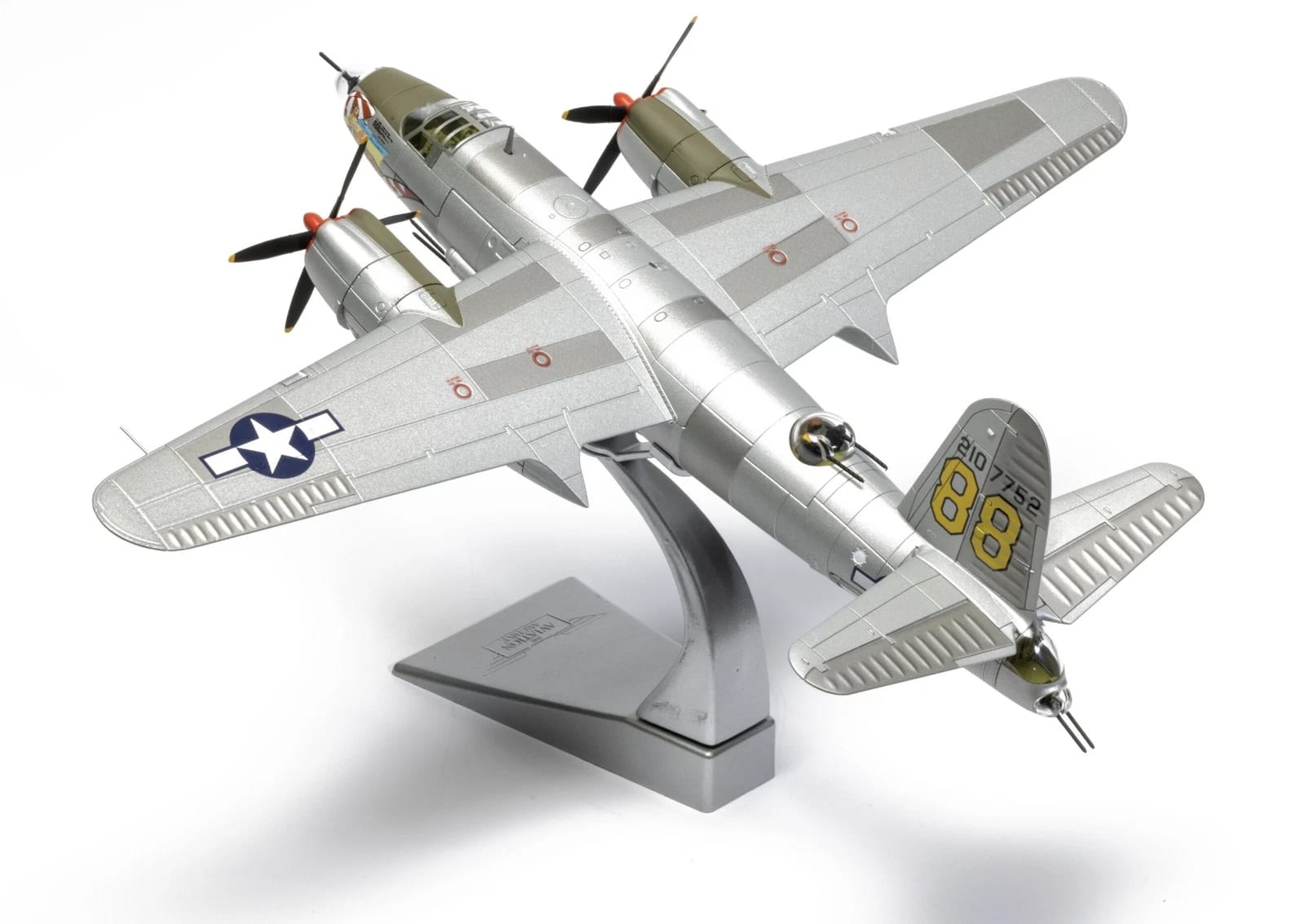 Martin B-26C-45-MO Marauder Aircraft "42-107752 Miss Arkansas 444th BS 320th BG 12th Air Force" (1944) United States Army Air Forces "The Aviation Archive" Series 1/72 Diecast Model by Corgi - Image 3