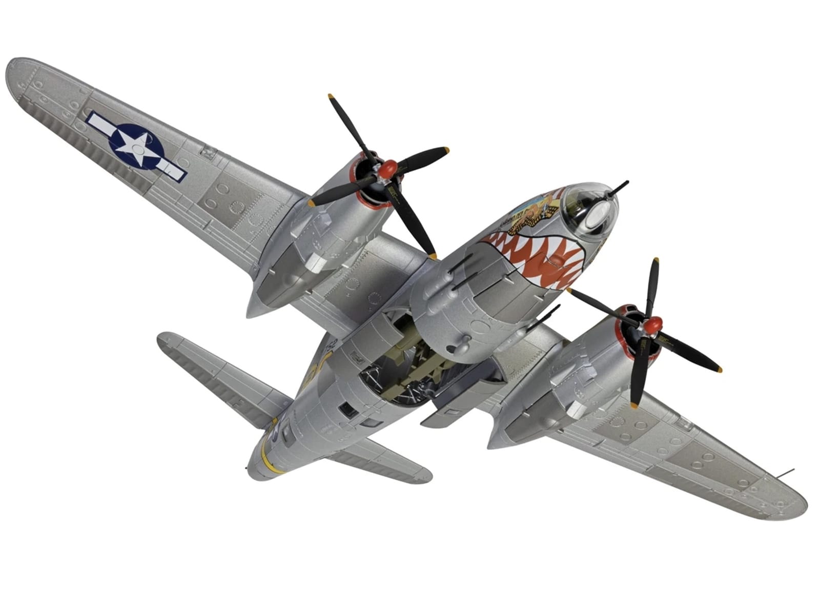 Martin B-26C-45-MO Marauder Aircraft "42-107752 Miss Arkansas 444th BS 320th BG 12th Air Force" (1944) United States Army Air Forces "The Aviation Archive" Series 1/72 Diecast Model by Corgi - Image 4