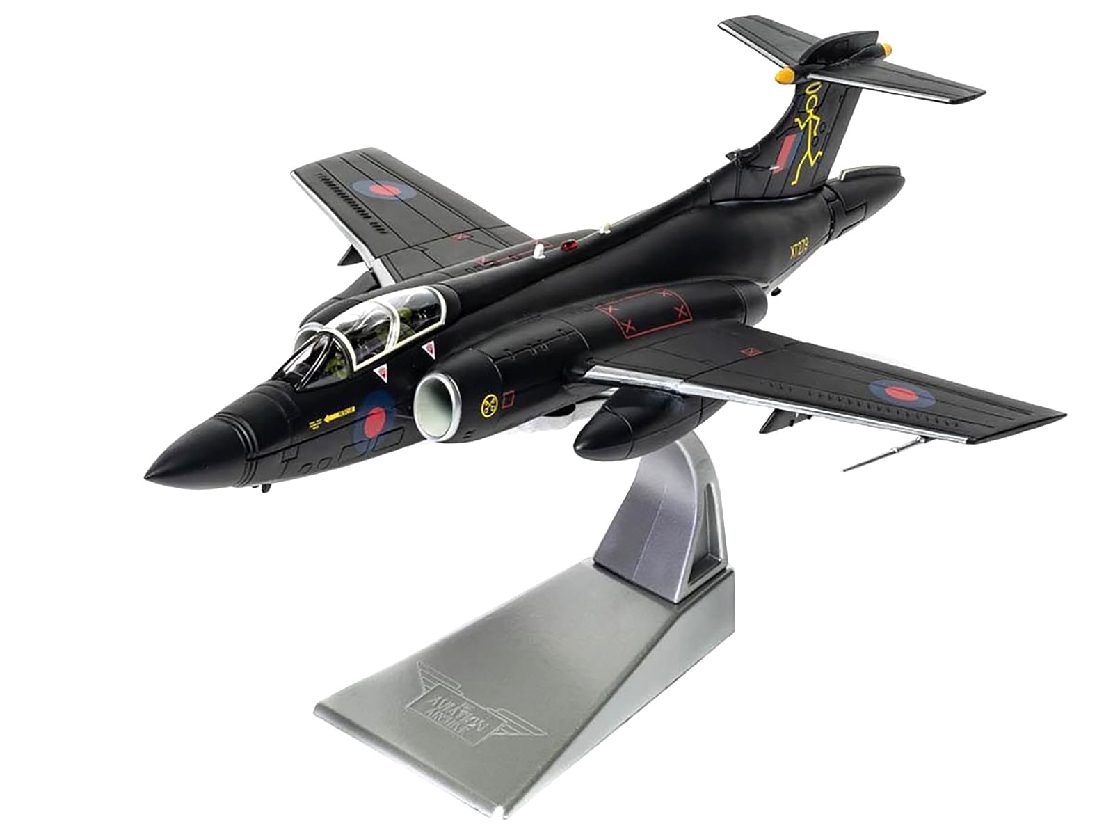 Hawker Siddeley Buccaneer S.2B Attack Aircraft “RAF 16 Squadron ‘Black’ Laarbruch Germany” (1983) “The Aviation Archive” Series 1/72 Diecast Model by Corgi