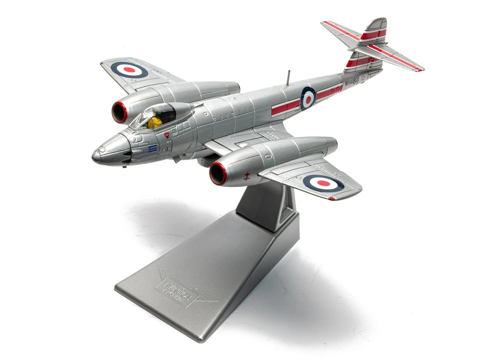Gloster Meteor F.8 Aircraft "WH480/M Sqn Ldr John 'Dusty' Miller DFC No.41 Squadron Biggin Hill" (1951) Royal Air Force "The Aviation Archive" Series 1/72 Diecast Model Car by Corgi - Image 2