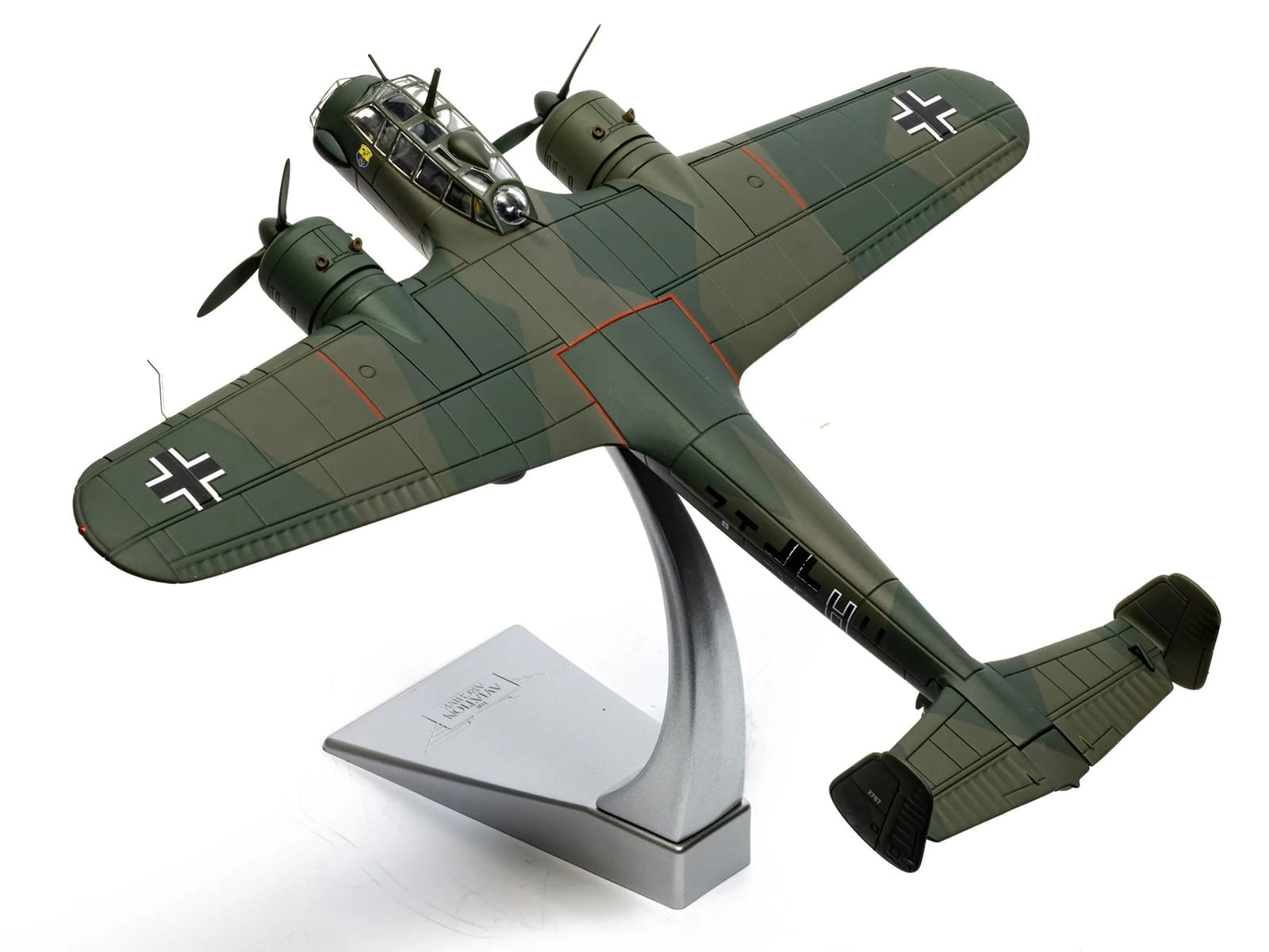 Dornier Do 17Z-5 Aircraft "7T+HH W.Nr.2787 KGR.606 Lannion France" (1940) German Luftwaffe "The Aviation Archive" Series 1/72 Diecast Model Car by Corgi - Image 4