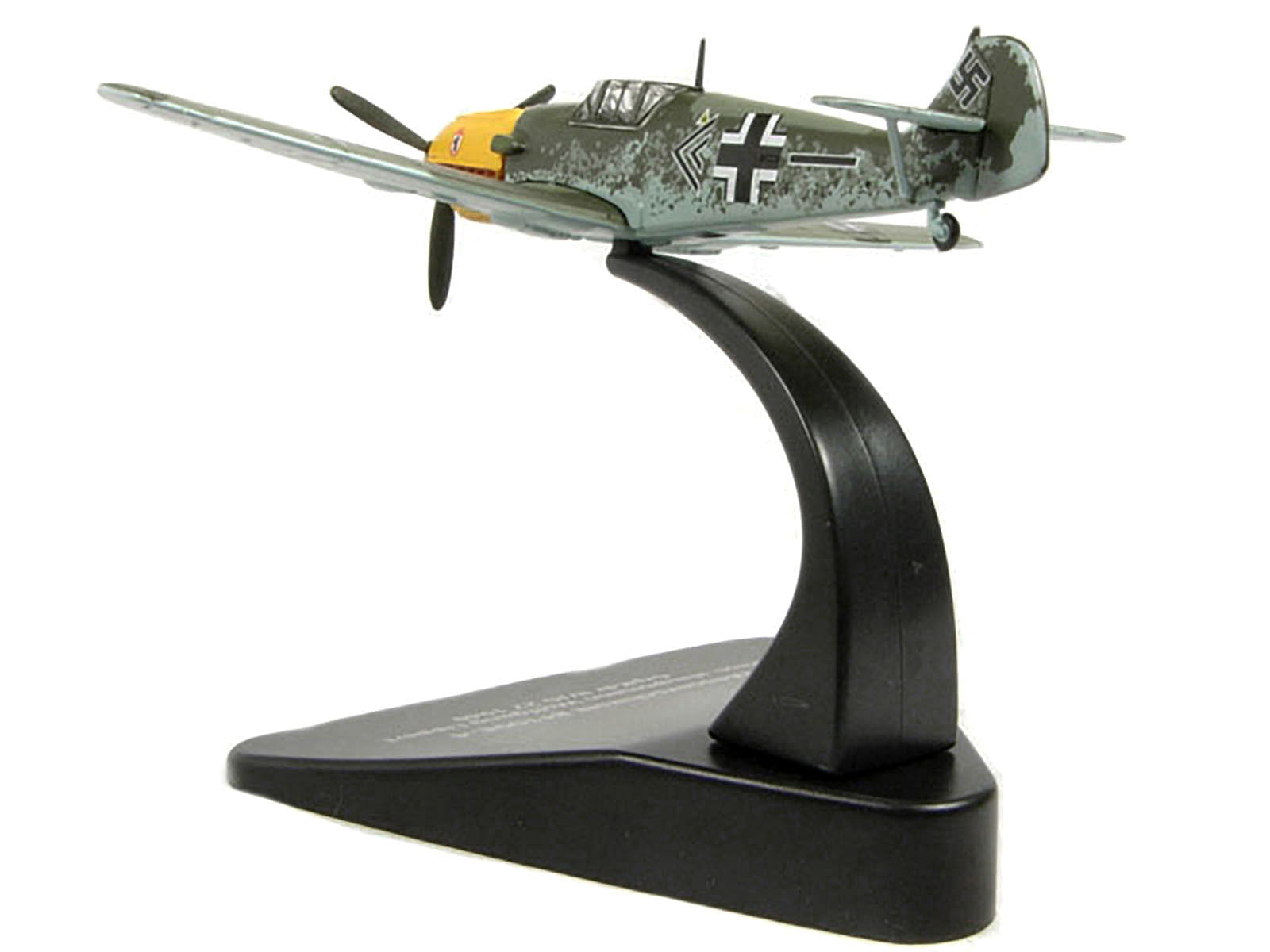 Messerschmitt Bf 109E-4 Fighter Plane Pilot: Hauptmann Wolfgang Lippert GrpKdr II/JG 27 (1940) “Oxford Aviation” Series 1/72 Diecast Model Airplane by Oxford Diecast