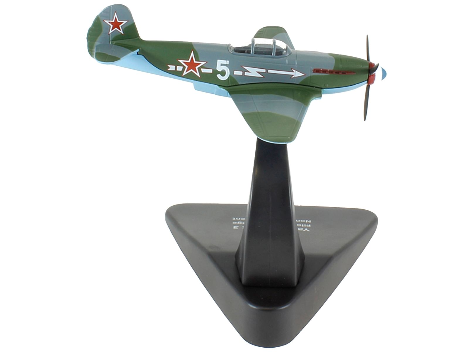 Yakovlev Yak-3 Fighter Plane Pilot Roger Sauvage Nomandie Regiment (Spring 1945) “Oxford Aviation” Series 1/72 Diecast Model Airplane by Oxford Diecast