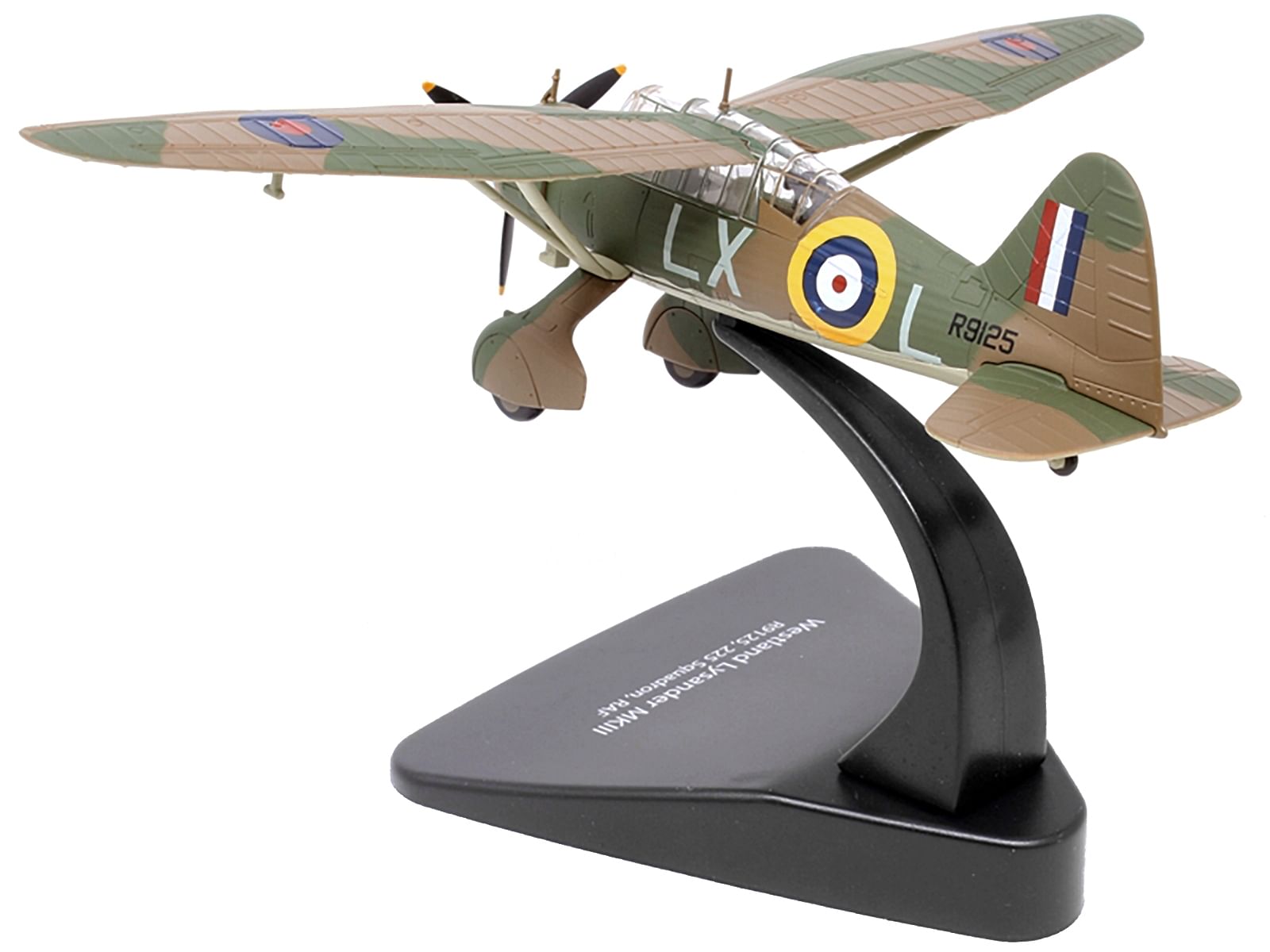 Westland Lysander MK III War Plane R9125 225 Squadron RAF “Oxford Aviation” Series 1/72 Diecast Model Airplane by Oxford Diecast