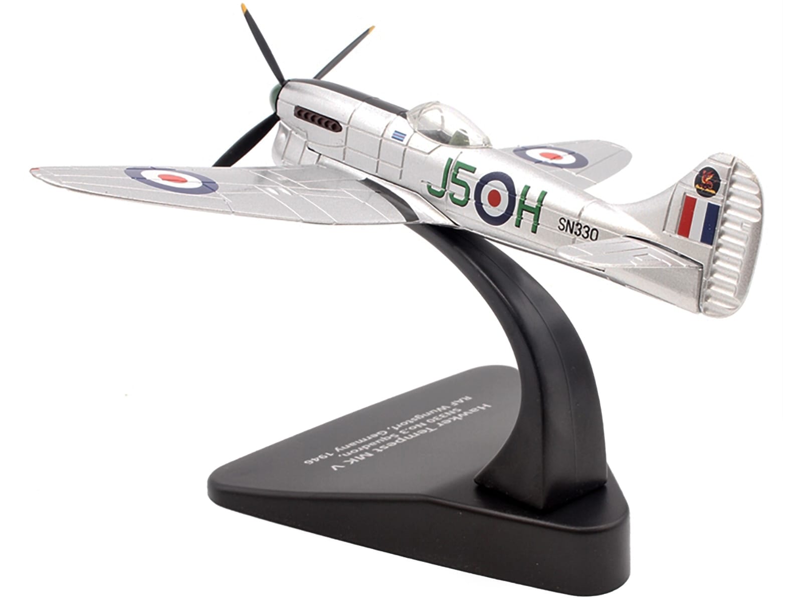 Hawker Tempest MK V Fighter Plane SN330 No.3 Squadron RAF Wunstorf Germany (1946) "Oxford Aviation" Series 1/72 Diecast Model Airplane by Oxford Diecast - Image 3