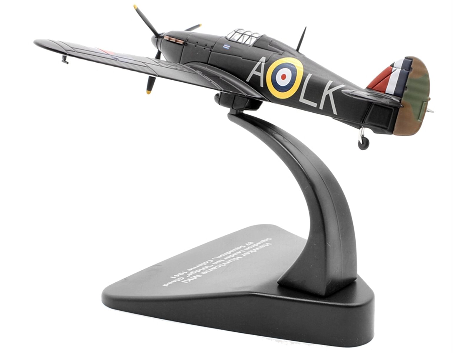 Hawker Hurricane MK I Fighter Plane Squadron Leader Ian “Widge” Gleed 87 Squadron. Colerne England (1941) “Oxford Aviation” Series 1/72 Diecast Model Airplane by Oxford Diecast