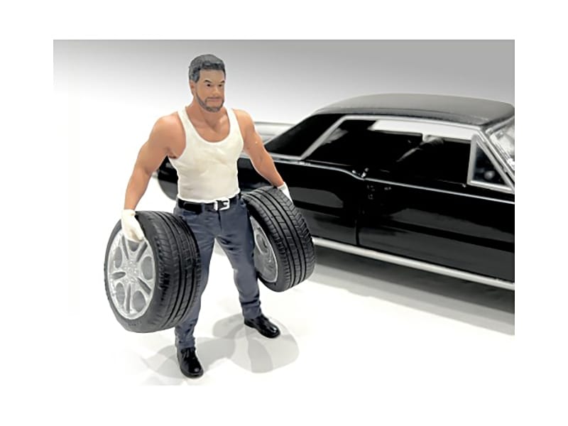 "Muscle Mechanics" Figure #1 for 1/18 Scale Models by American Diorama - Image 2