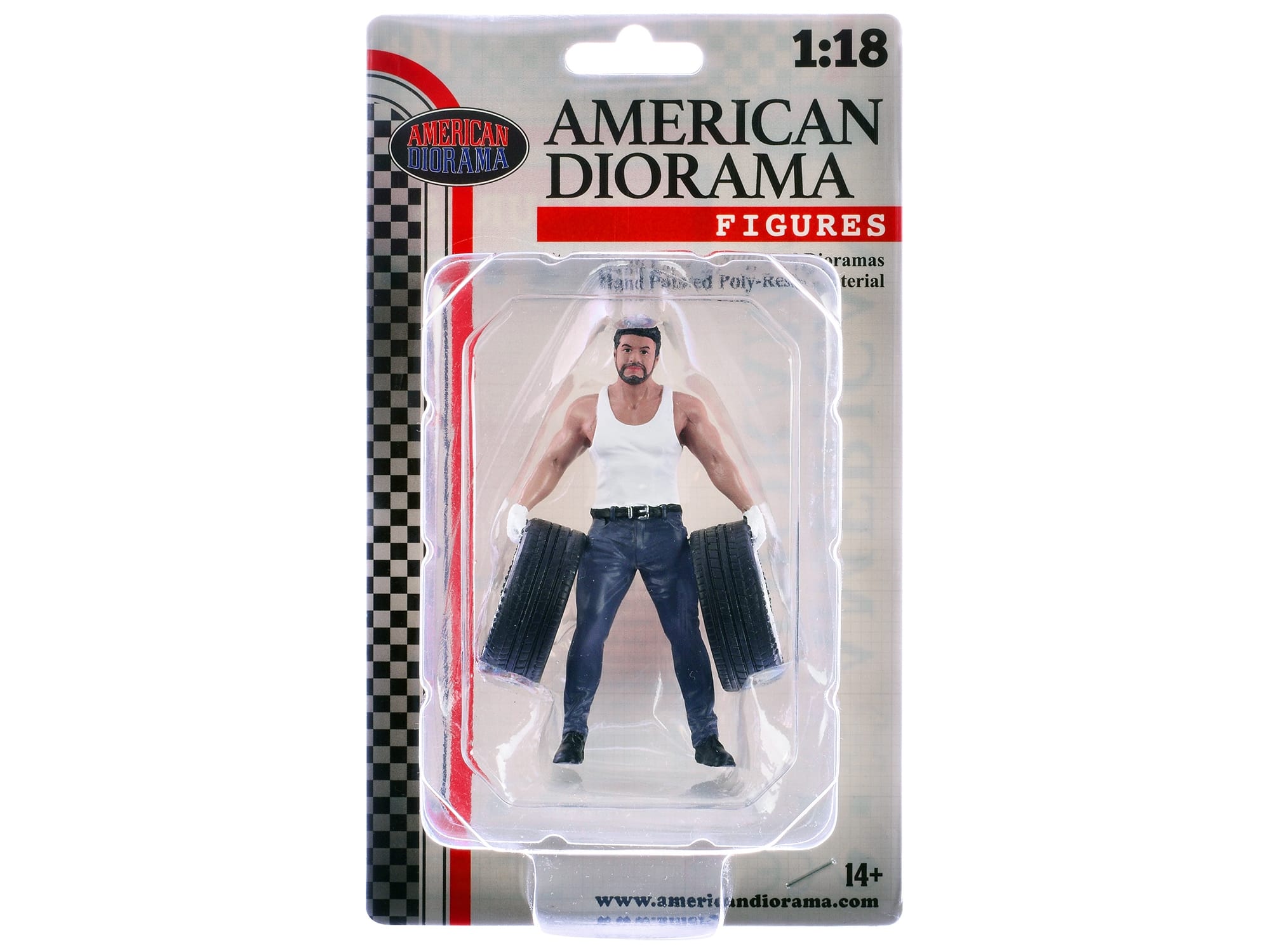"Muscle Mechanics" Figure #1 for 1/18 Scale Models by American Diorama - Image 4