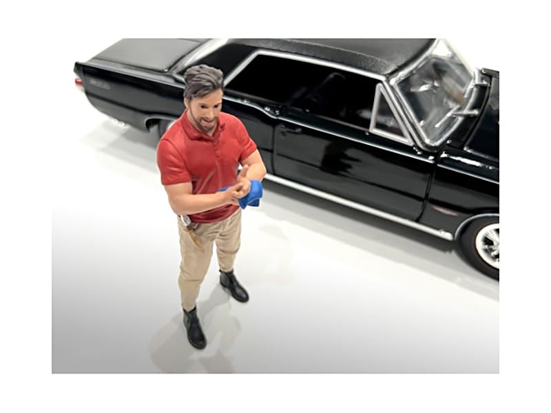 "Muscle Mechanics" Figure #2 for 1/18 Scale Models by American Diorama - Image 3