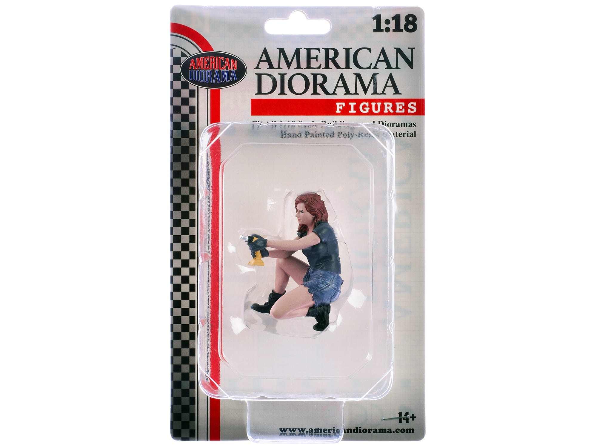 "Muscle Mechanics" Figure #3 for 1/18 Scale Models by American Diorama - Image 4