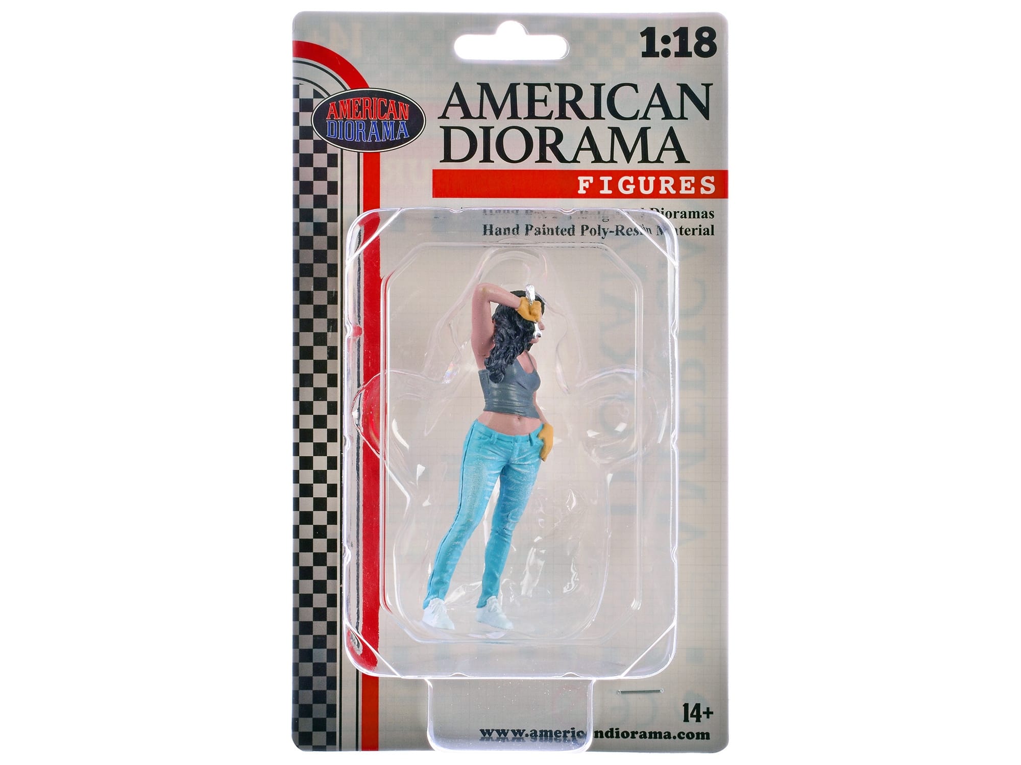 "Muscle Mechanics" Figure #4 for 1/18 Scale Models by American Diorama - Image 4