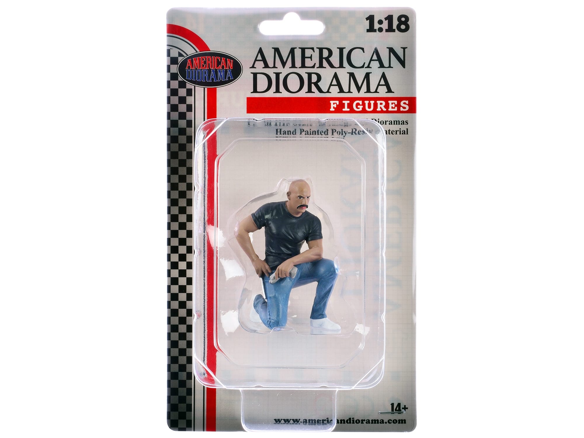 "Muscle Mechanics" Figure #6 for 1/18 Scale Models by American Diorama - Image 4