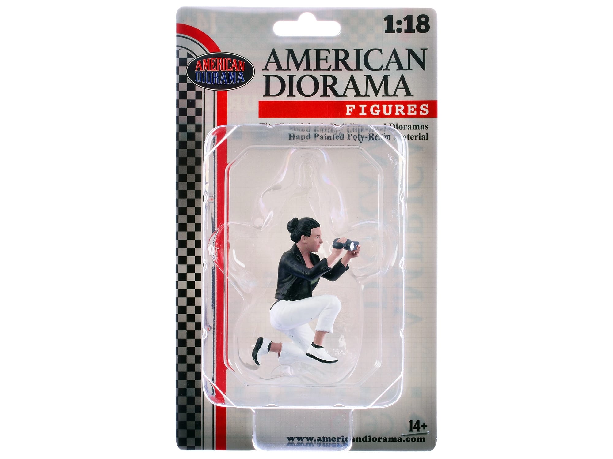 "Photographers" Figure #5 for 1/18 Scale Models by American Diorama - Image 4