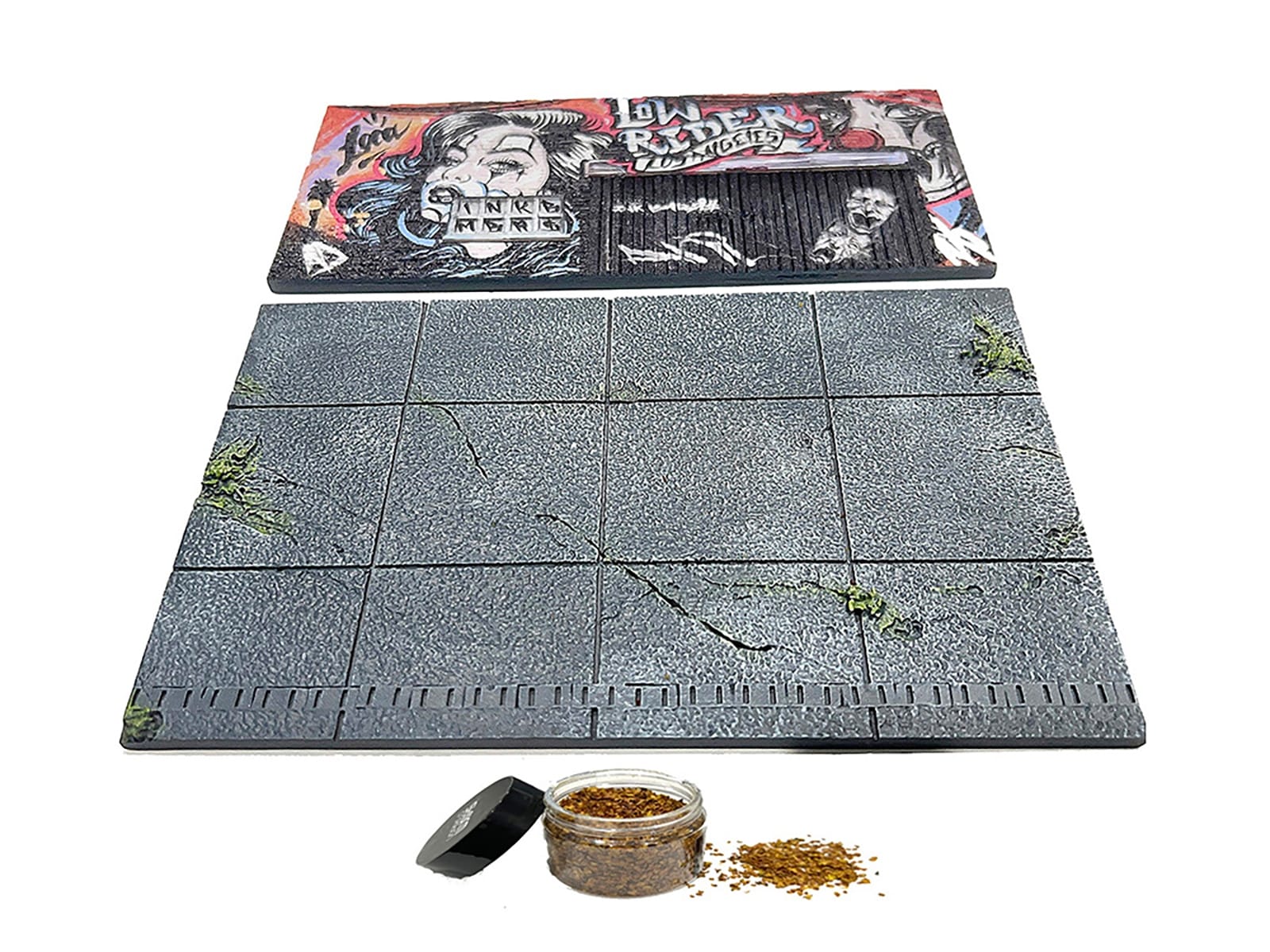 "American Diorama X INK BMBRS - LA Lowrider" Street Art Diorama for 1/64 Scale Models by American Diorama - Image 5