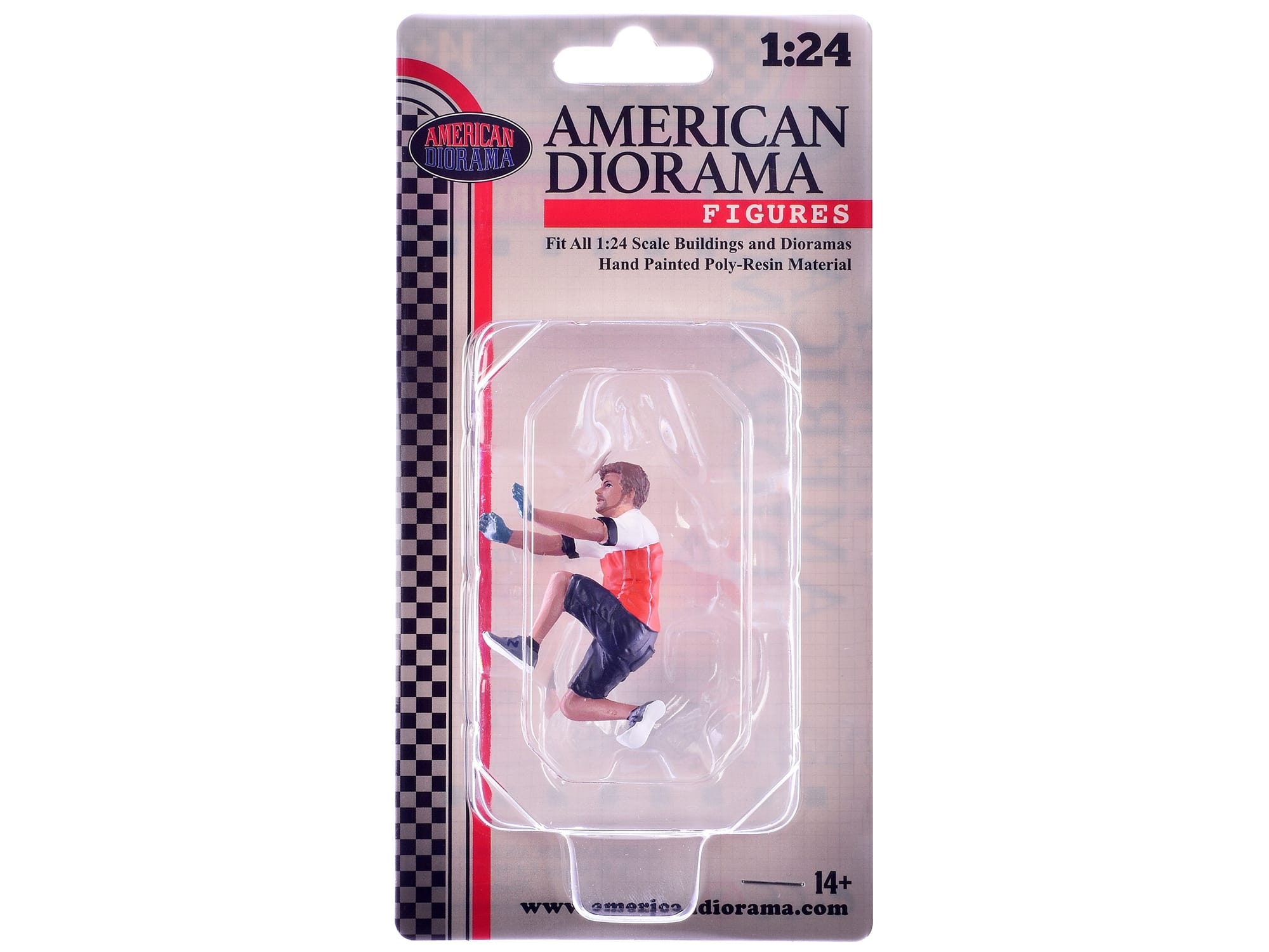 "Race Crew" Figure #1 for 1/24 Scale Models by American Diorama - Image 3
