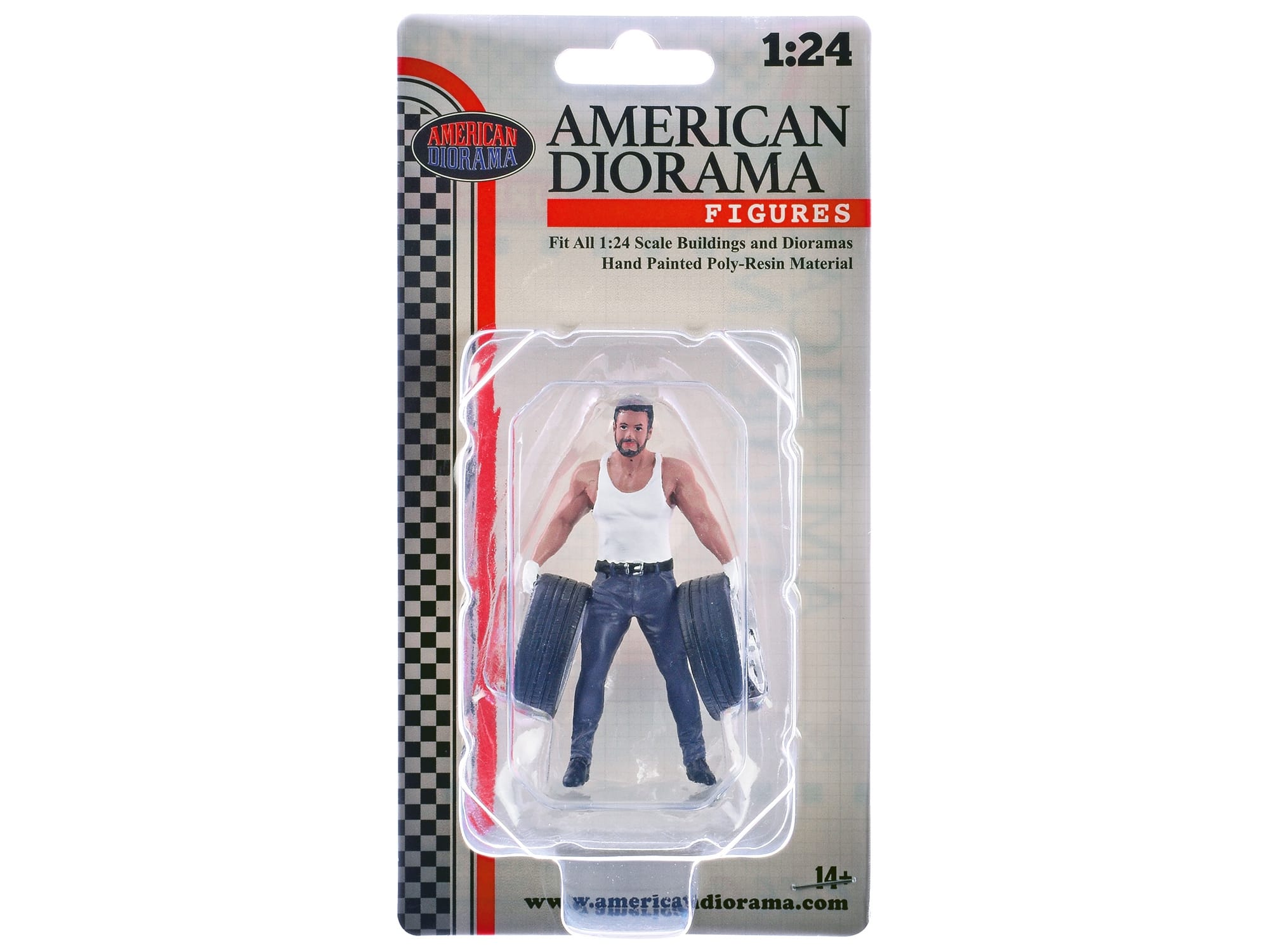 "Muscle Mechanics" Figure #1 for 1/24 Scale Models by American Diorama - Image 4