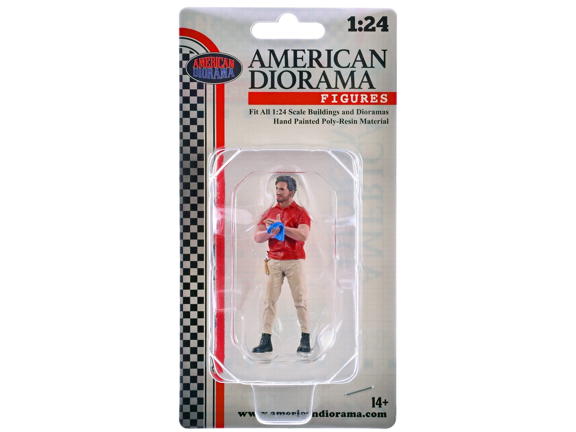 "Muscle Mechanics" Figure #2 for 1/24 Scale Models by American Diorama - Image 4