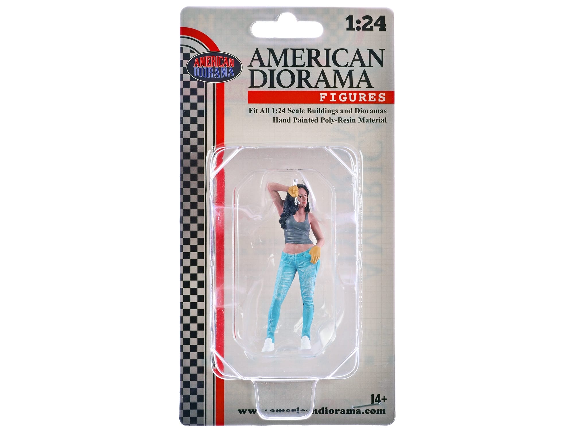 "Muscle Mechanics" Figure #4 for 1/24 Scale Models by American Diorama - Image 4