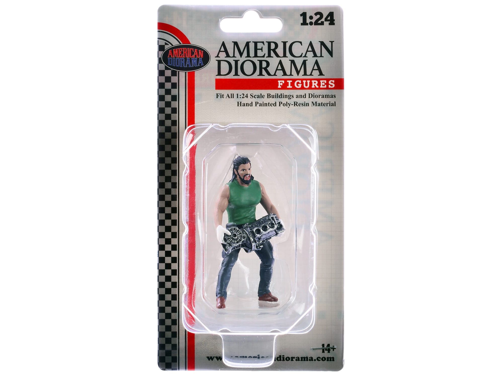 "Muscle Mechanics" Figure #5 for 1/24 Scale Models by American Diorama - Image 4