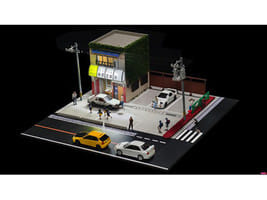 Akina Tofu Shop Diorama Set "American Diorama X G-Fans" Series for 1/64 Scale Models by American Diorama - Image 2