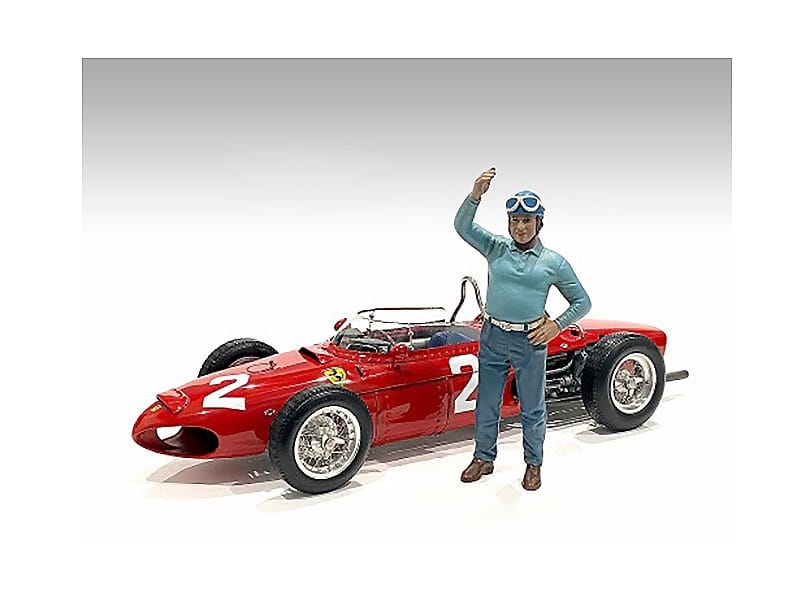 "Racing Legends" 50's Set of 2 Diecast Figures for 1/43 Scale Models by American Diorama - Image 2