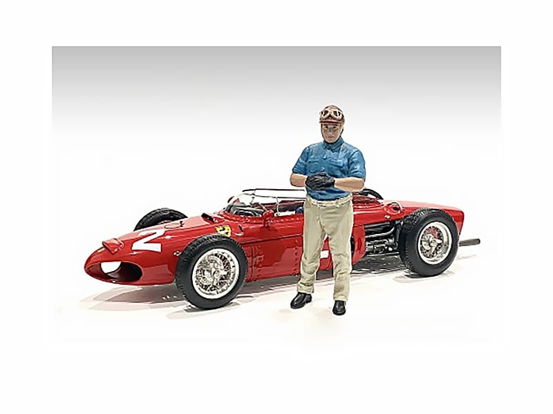 "Racing Legends" 50's Set of 2 Diecast Figures for 1/43 Scale Models by American Diorama - Image 3