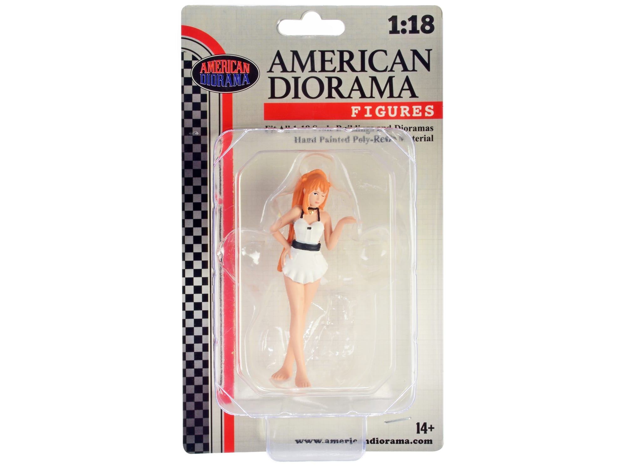 "Cosplay Girls" Figure 2 for 1/18 Scale Models by American Diorama - Image 4