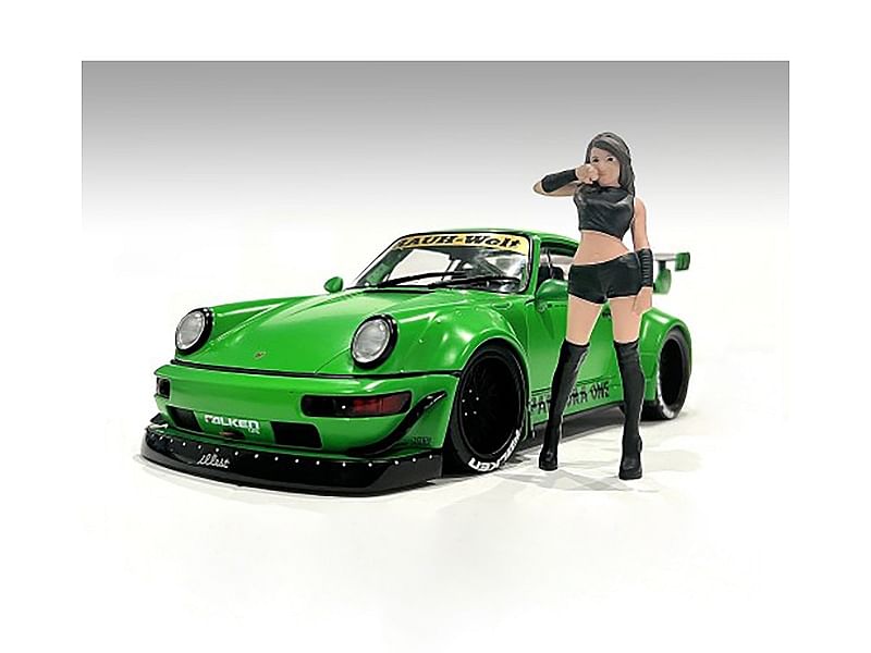 “Auto Salon Girls” Figure 1 for 1/18 Scale Models by American Diorama