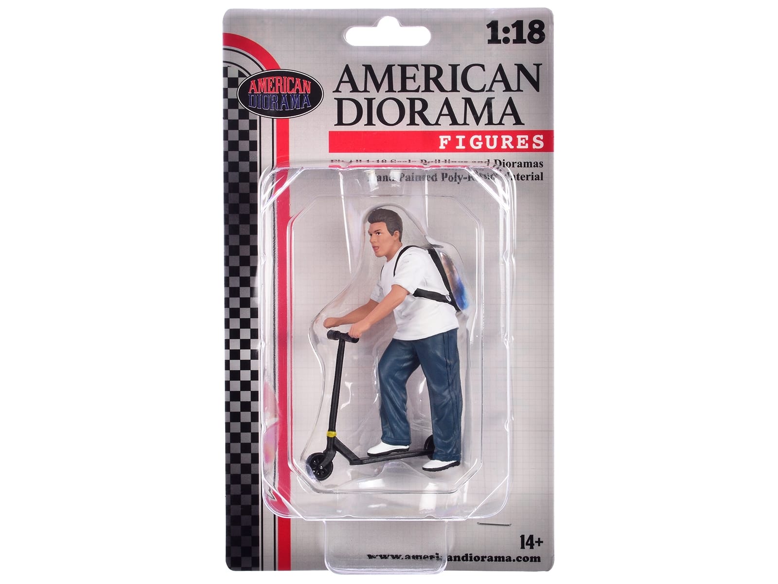 "Figure18 Series 2" Figure 1 for 1/18 Scale Models by American Diorama - Image 3