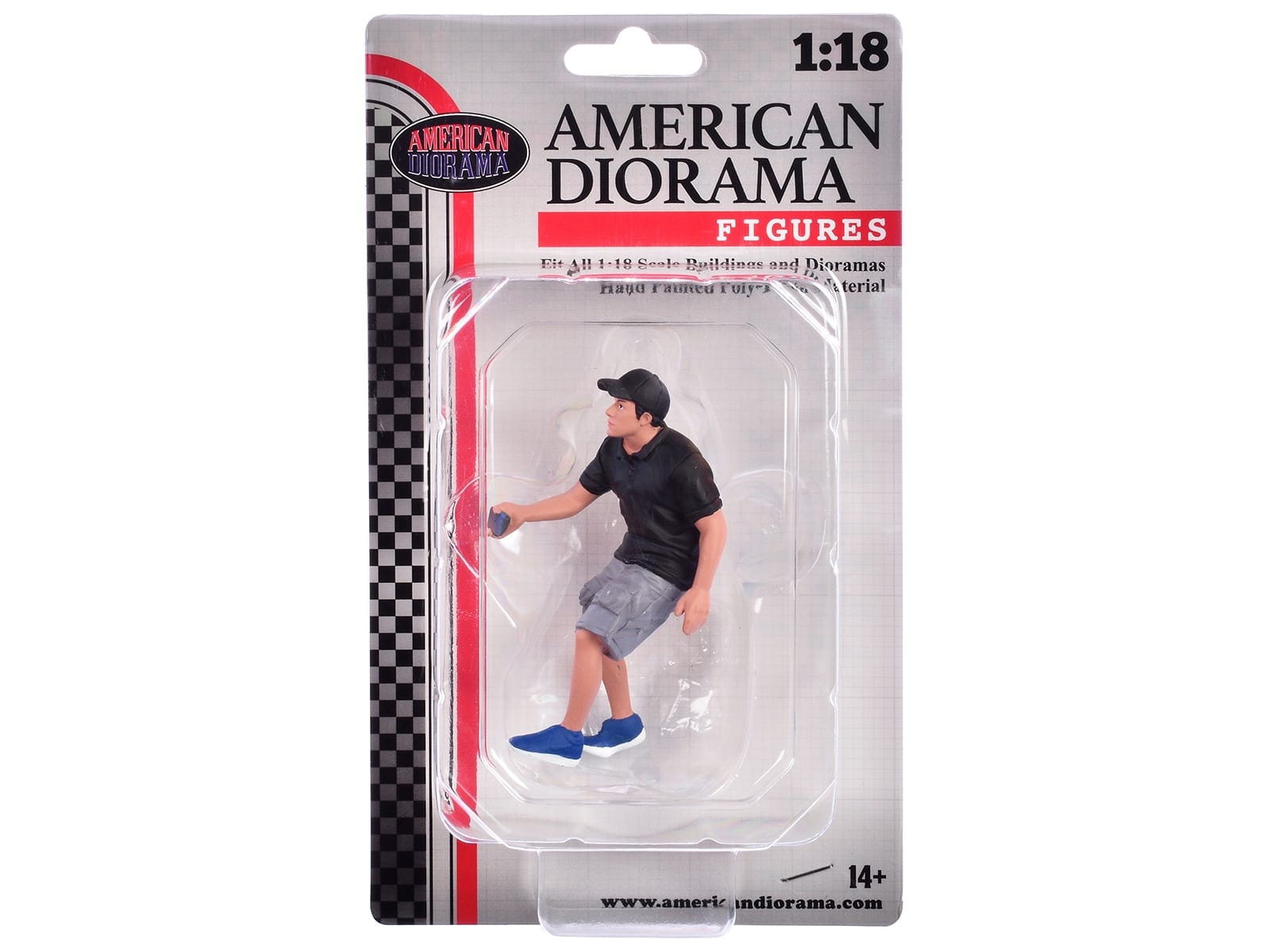 "Figure18 Series 2" Figure 4 for 1/18 Scale Models by American Diorama - Image 3
