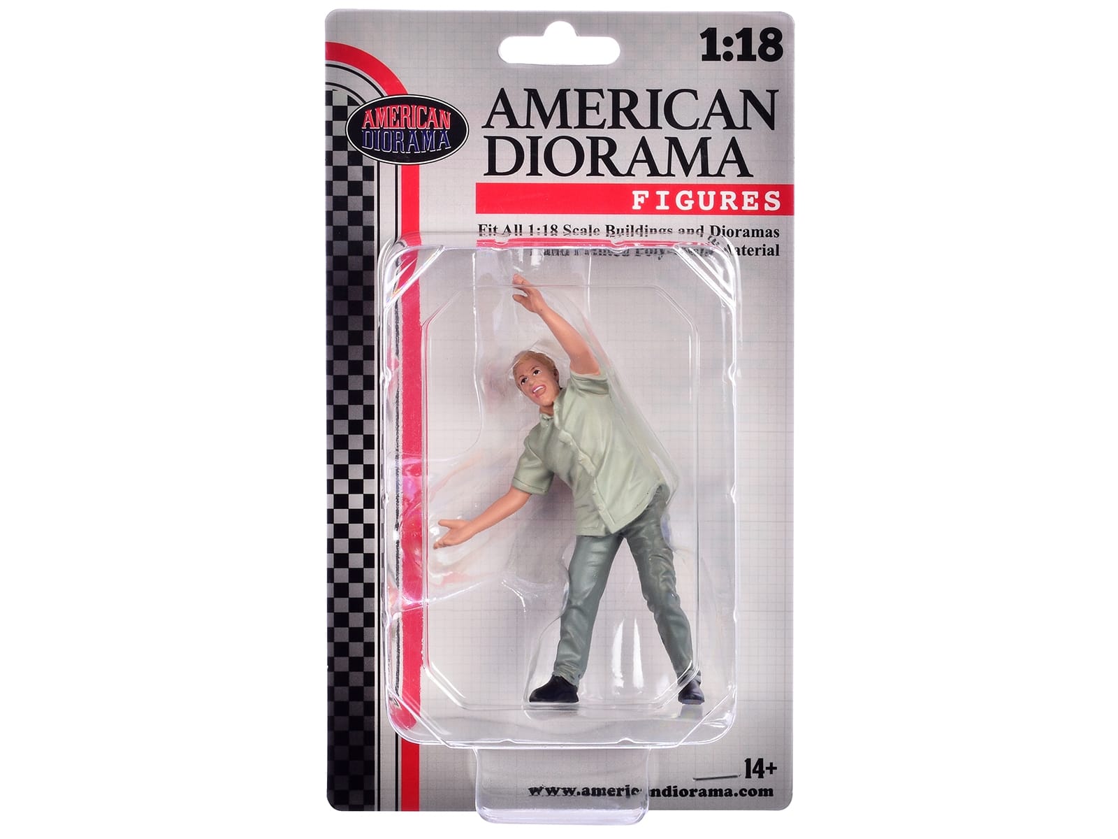"Figure18 Series 2" Figure 5 for 1/18 Scale Models by American Diorama - Image 3