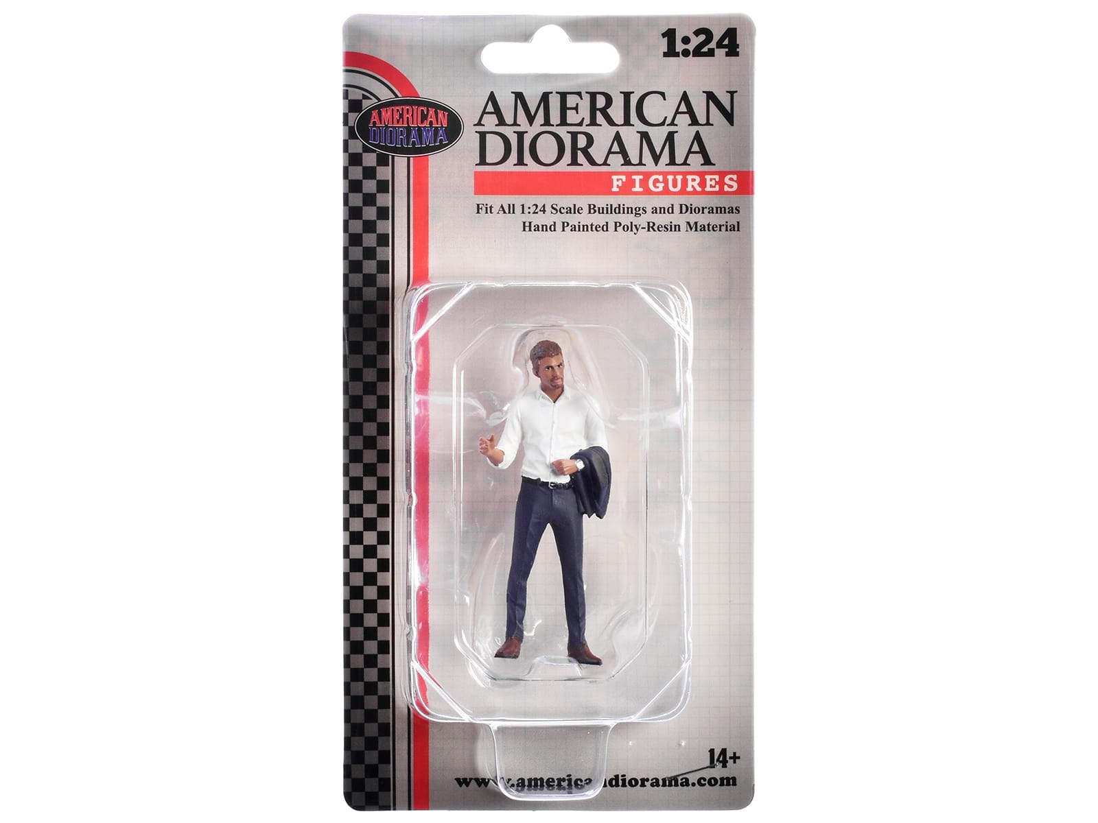 "Gentlemen's Club" Figure 1 for 1/24 Scale Models by American Diorama - Image 3