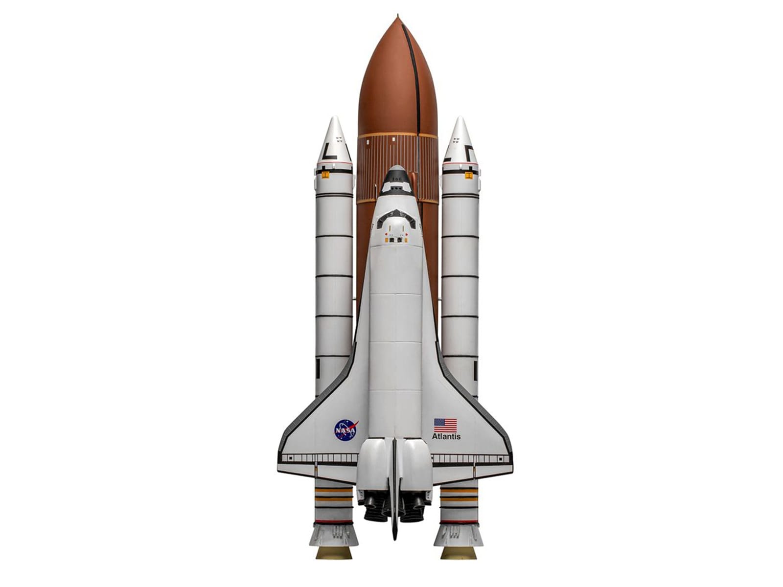 Level 3 Model Kit NASA Discovery Space Shuttle Gift Set 1/144 Plastic Model Kit by Airfix - Image 2