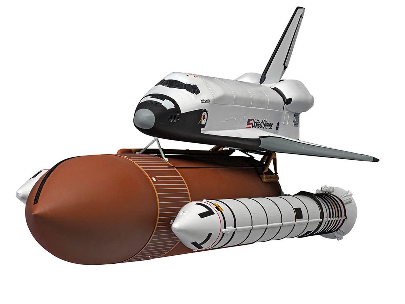 Level 3 Model Kit NASA Discovery Space Shuttle Gift Set 1/144 Plastic Model Kit by Airfix - Image 3