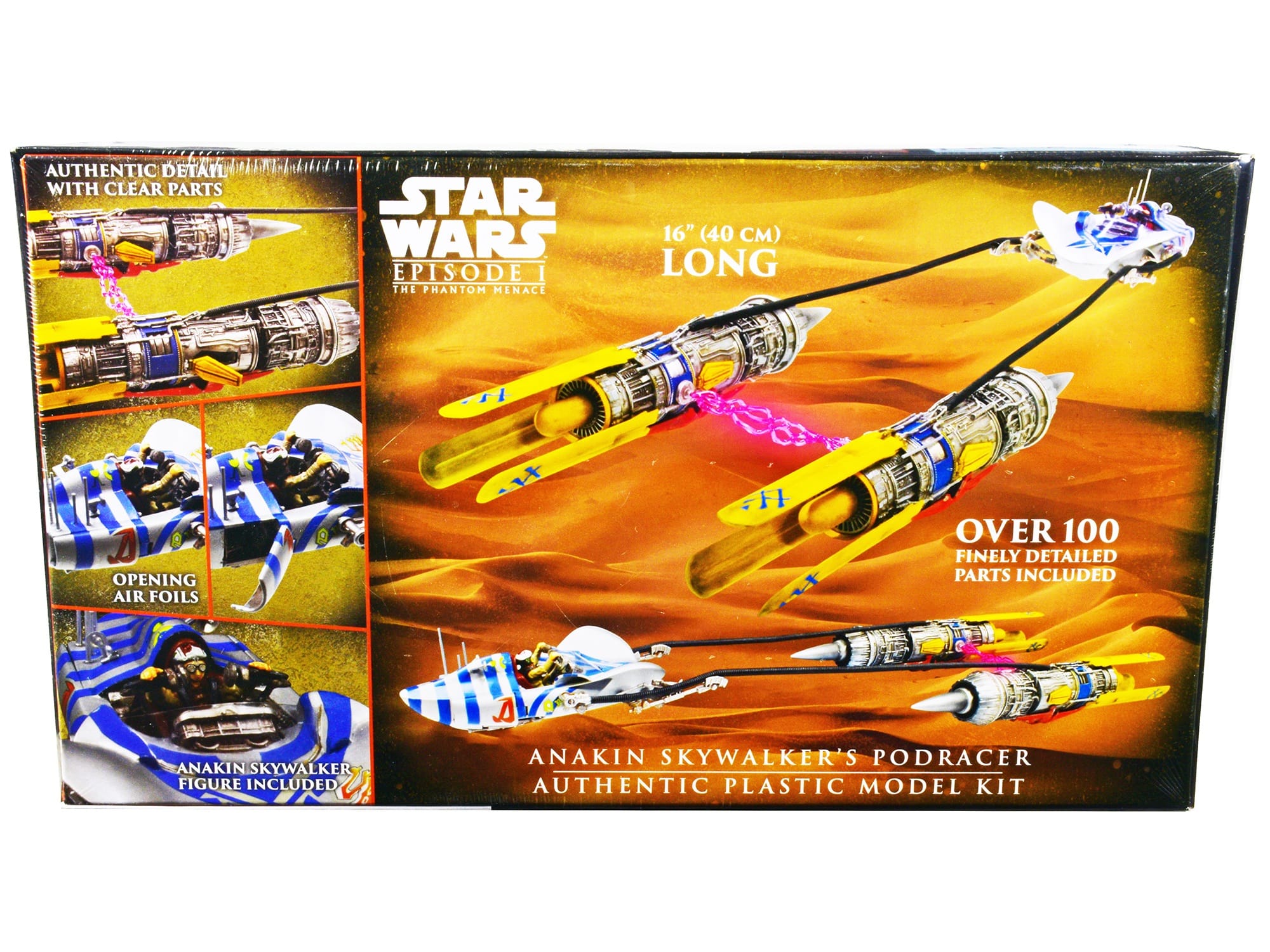 Skill 2 Model Kit Anakin Skywalker's Podracer "Star Wars Episode I: The Phantom Menace" 1/32 Scale Model by AMT - Image 4