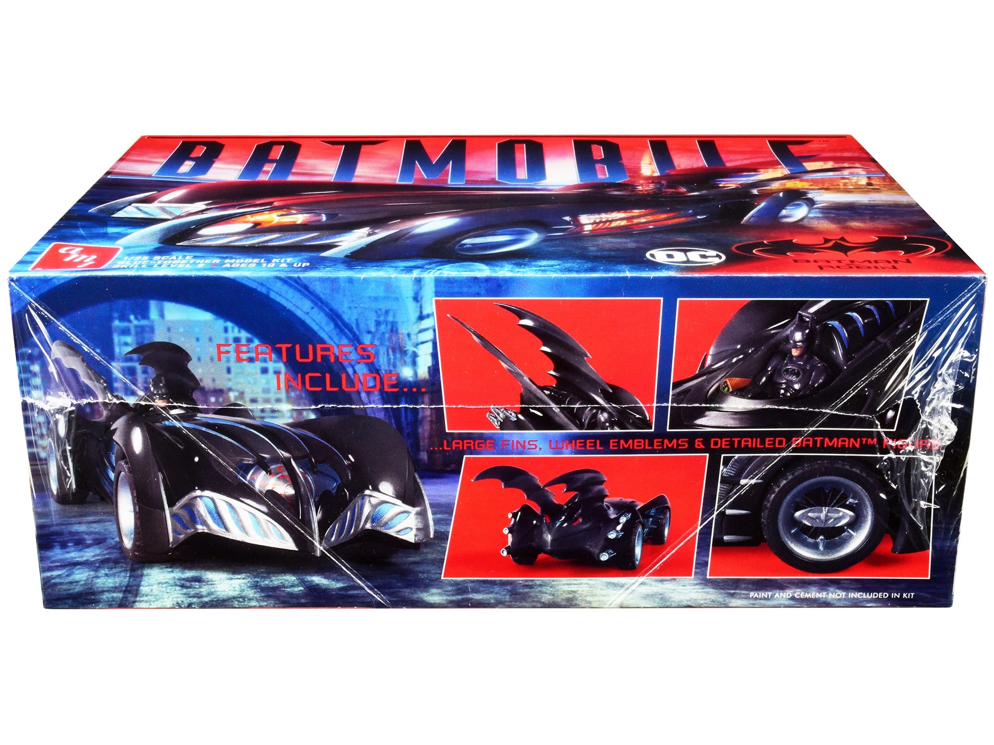 Skill 2 Model Kit Batmobile "Batman & Robin" (1997) Movie 1/25 Scale Model by AMT - Image 2