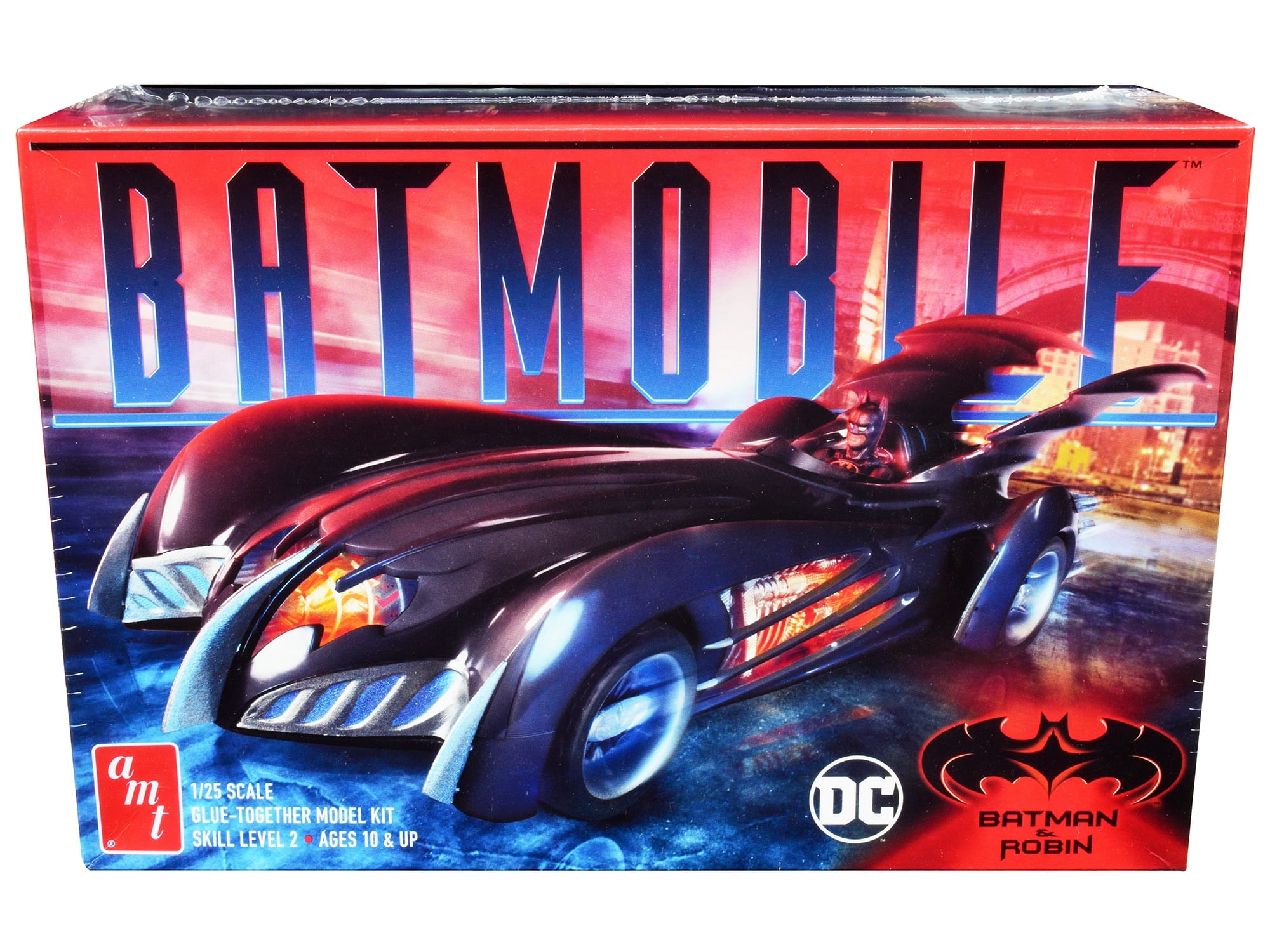 Skill 2 Model Kit Batmobile "Batman & Robin" (1997) Movie 1/25 Scale Model by AMT - Image 3