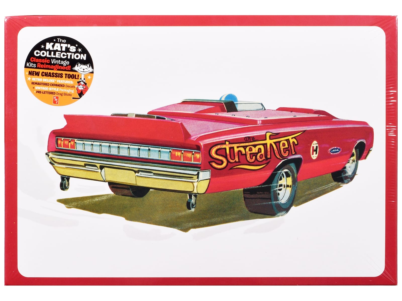 Skill 2 Model Kit 1964 Oldsmobile F-85 AWB Funny Car "Streaker" 1/25 Scale Model by AMT - Image 3