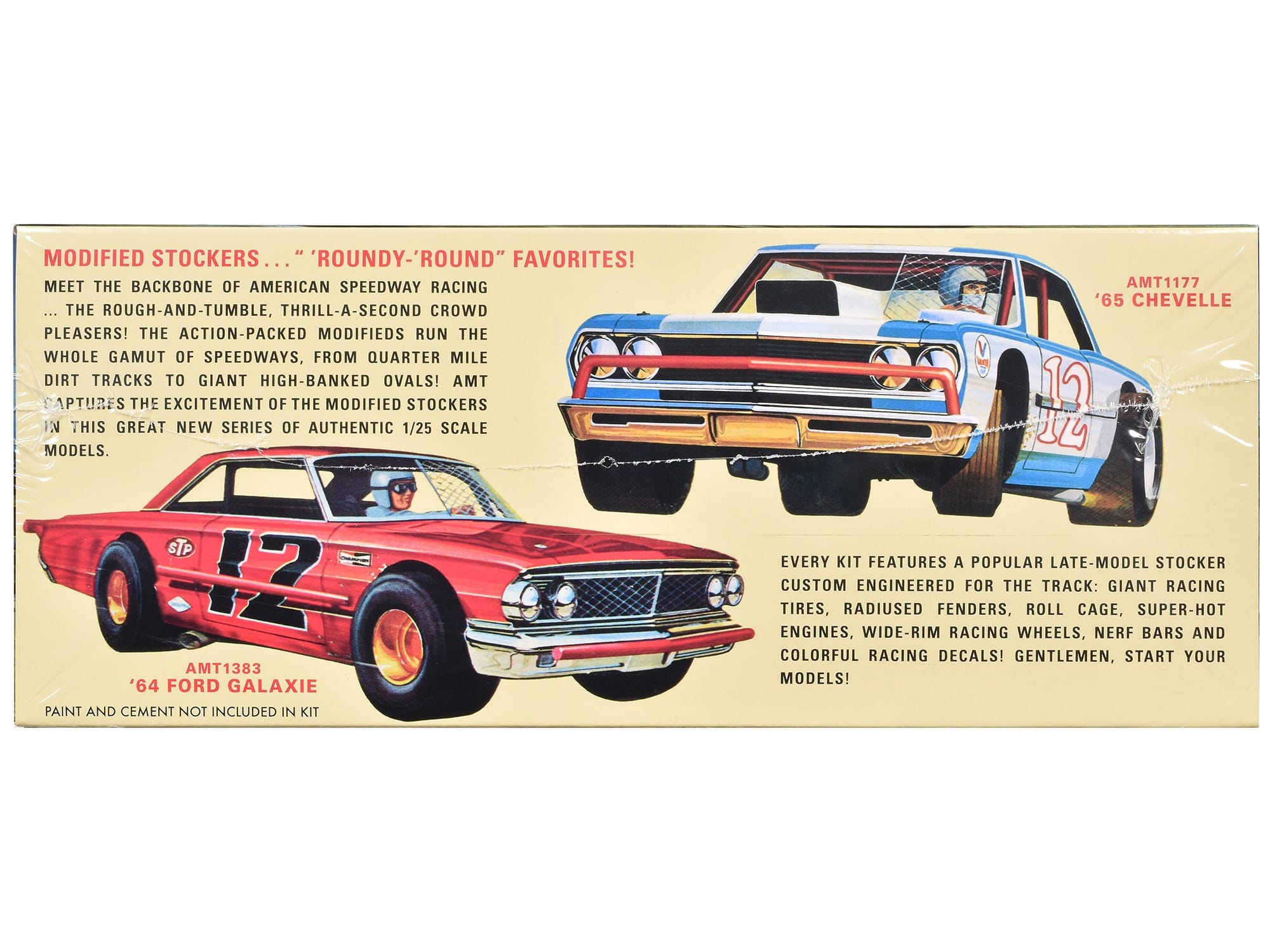 Skill 2 Model Kit 1969 Ford Falcon Modified Stocker 1/25 Scale Model by AMT - Image 2