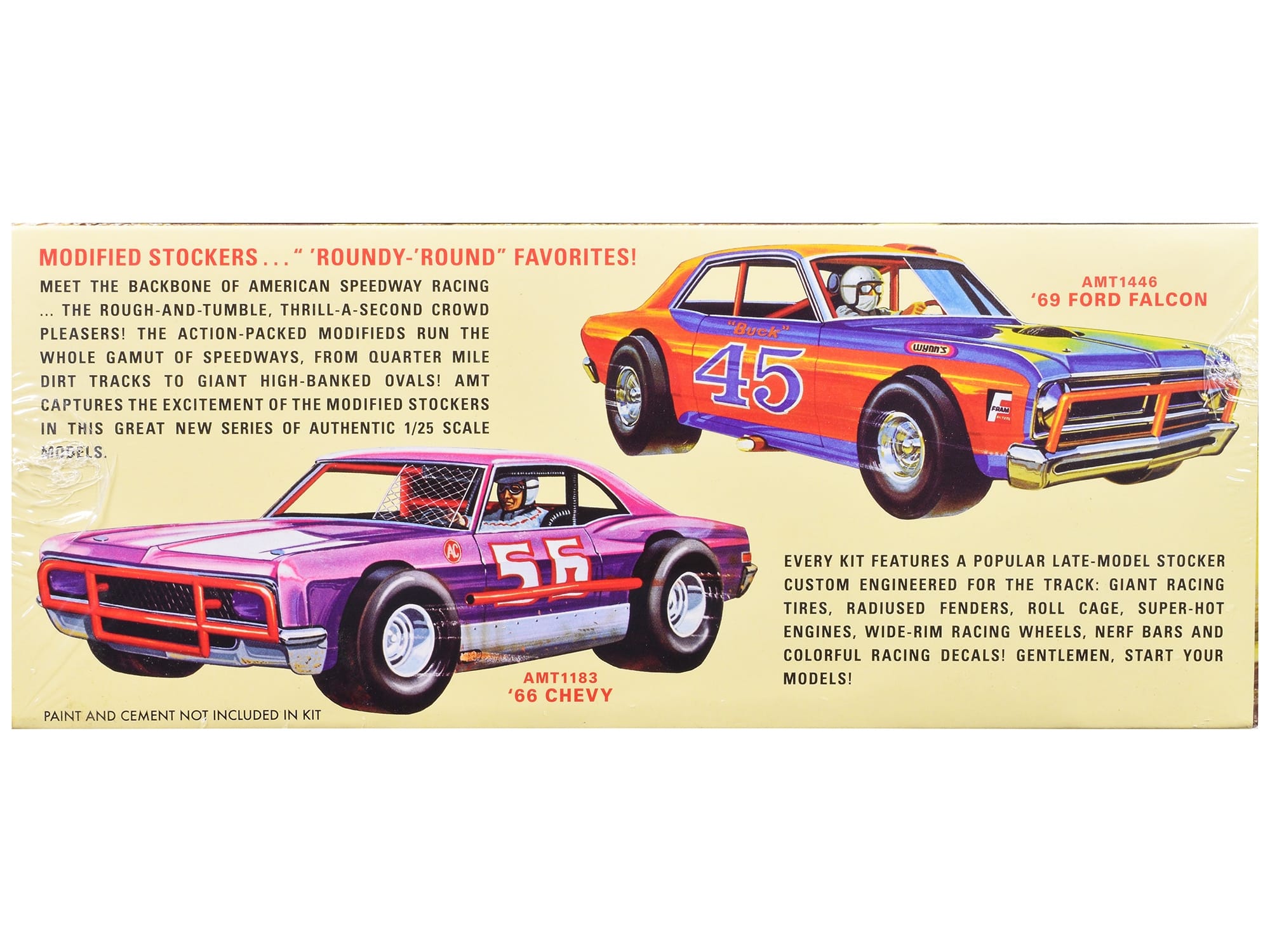 Skill 2 Model Kit 1965 Oldsmobile 88 "Modified Stocker" 1/25 Scale Model by AMT - Image 2