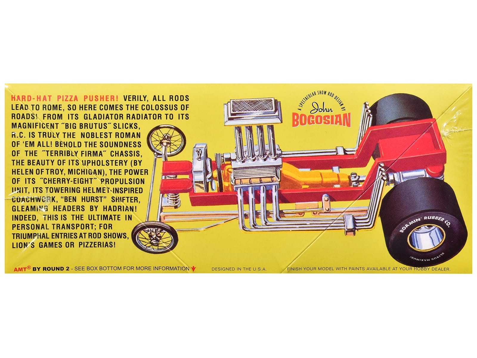 Skill 2 Model Kit "Lil' Roamin'" Chariot Show Rod 1/25 Scale Model by AMT - Image 3