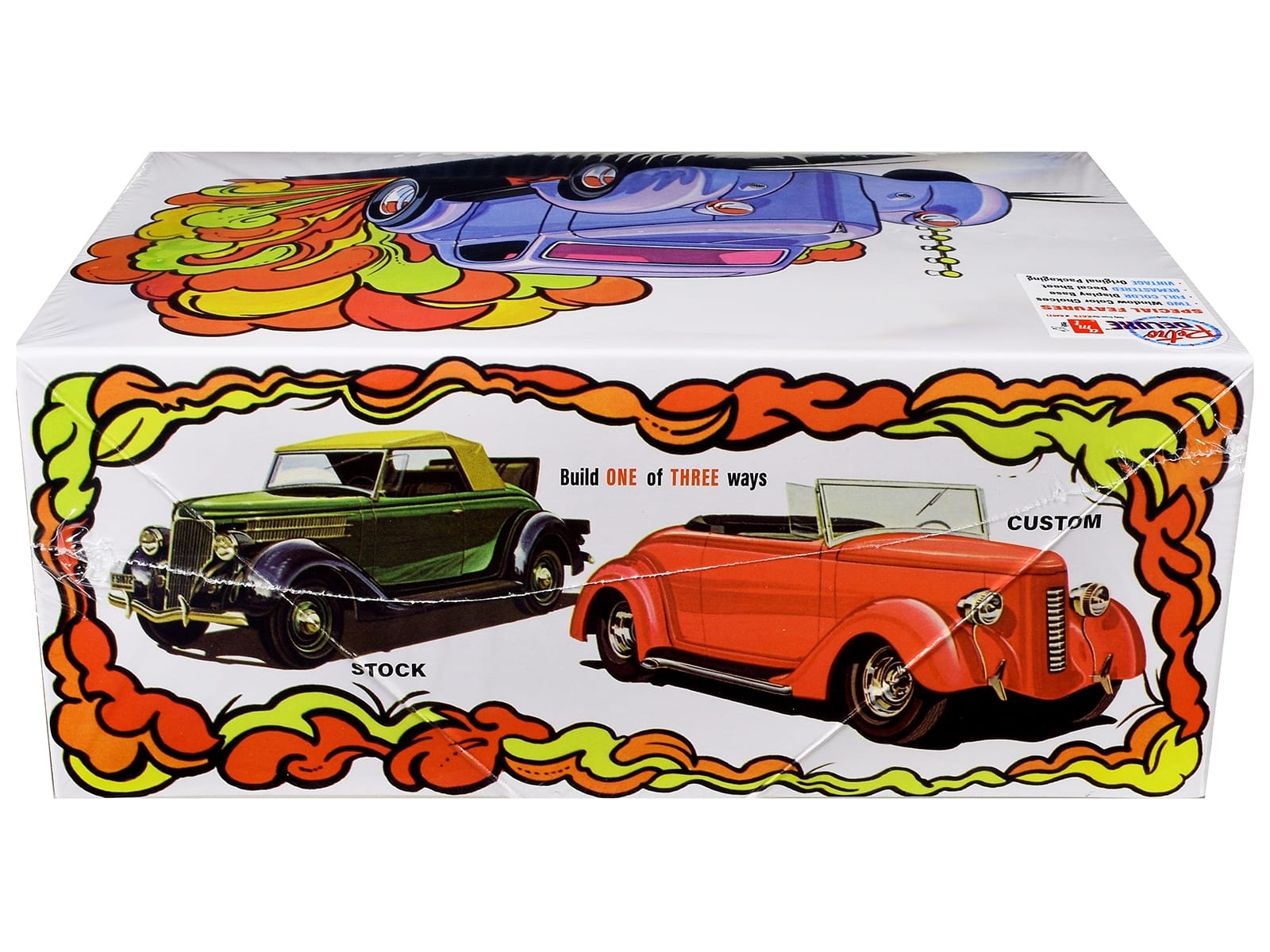 Skill 2 Model Kit 1936 Ford Coupe Gasser 3-in-1 Kit 1/25 Scale Model by AMT - Image 2