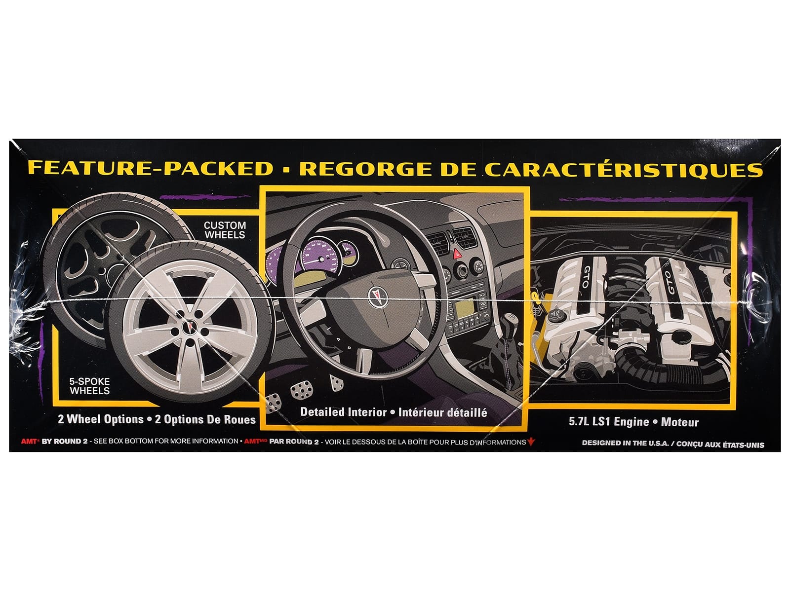 Skill 2 Model Kit 2004 Pontiac GTO 1/25 Scale Model by AMT - Image 2