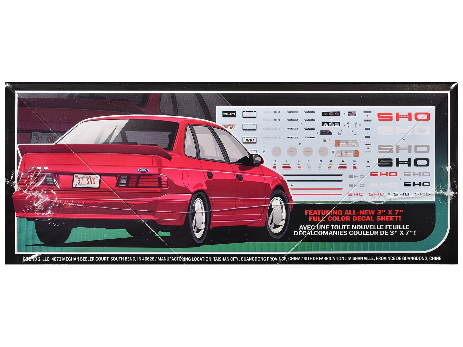 Skill 2 Model Kit 1991 Ford Taurus SHO 1/25 Scale Model by AMT - Image 3