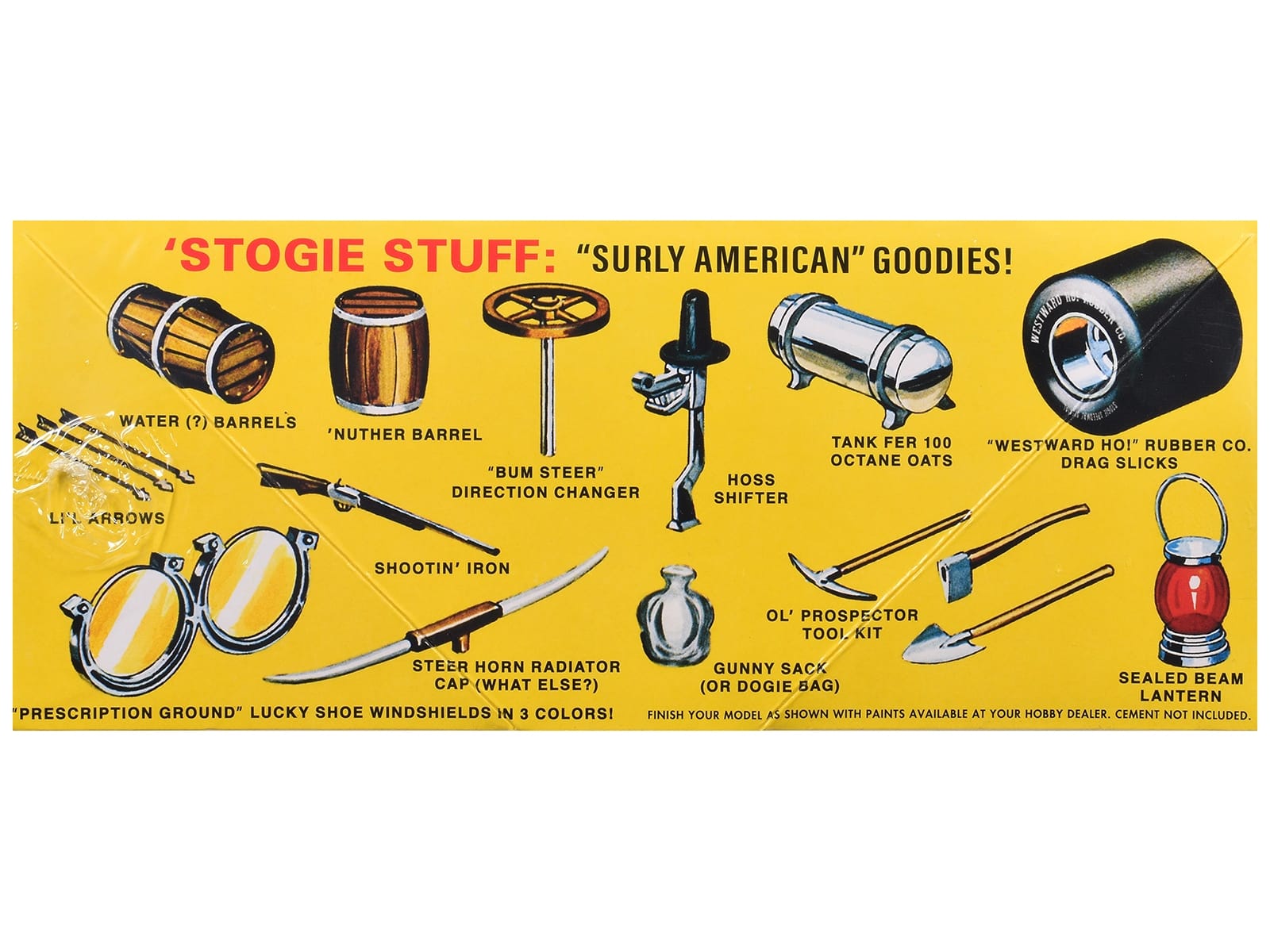 Skill 2 Model Kit Li'l Stogie Show Rod Death Valley Dragger Wagon 1/25 Scale Model by AMT - Image 2