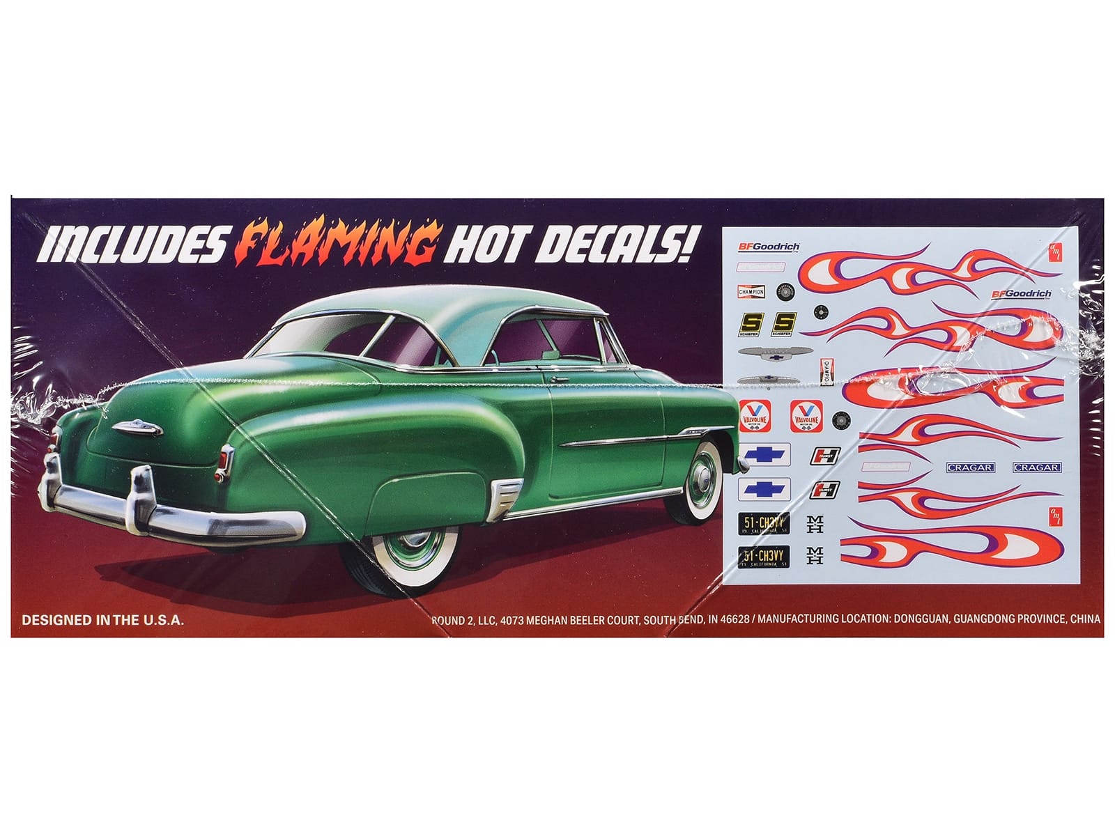 Skill 2 Model Kit 1951 Chevrolet Cruiser 3-in-1 Kit 1/25 Scale Model by AMT - Image 2