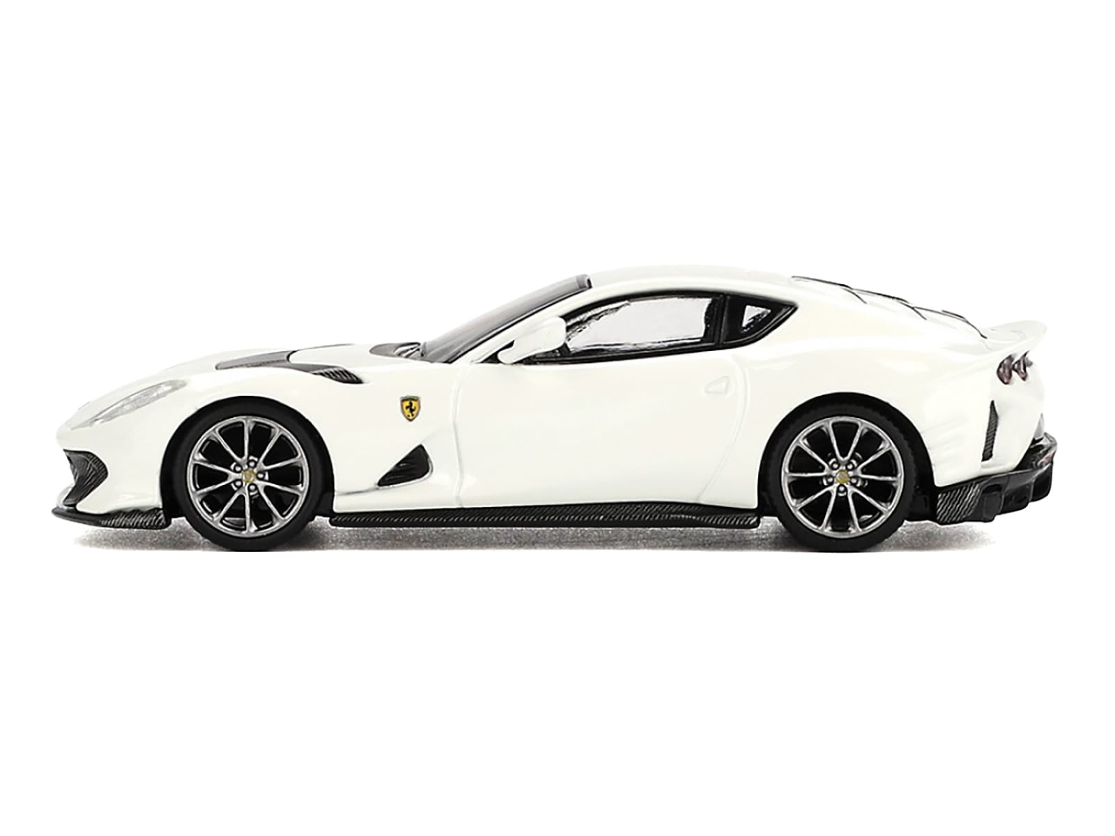 Ferrari 812 Competizione Bianco Avus White 1/64 Diecast Model Car by BBR - Image 2