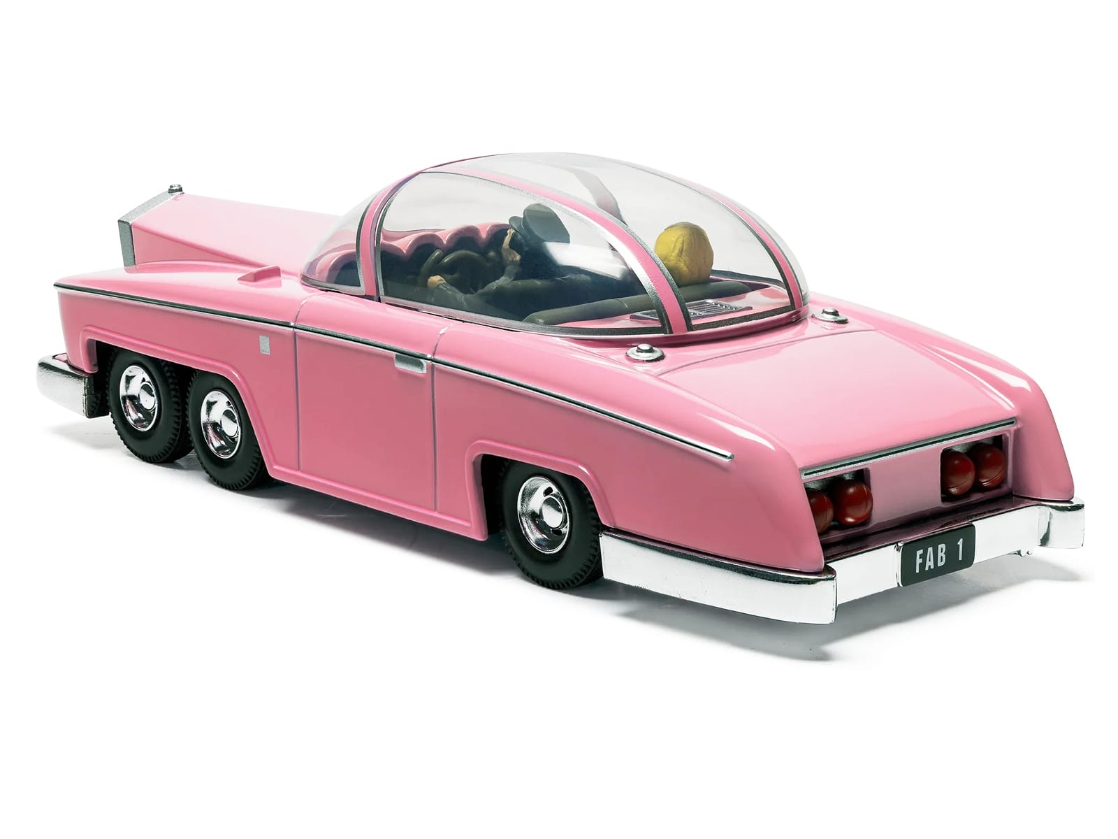 Rolls Royce FAB 1 Pink with Figures "Thunderbirds" (1965-1966) TV Series "F.A.B. Collection" Diecast Model by Corgi - Image 3