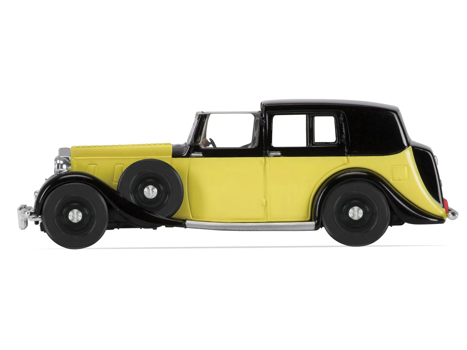 Rolls Royce Phantom III Sedanca de Ville Yellow with Black Top James Bond 007 "Goldfinger" (1964) Movie Diecast Model by Corgi - Image 3