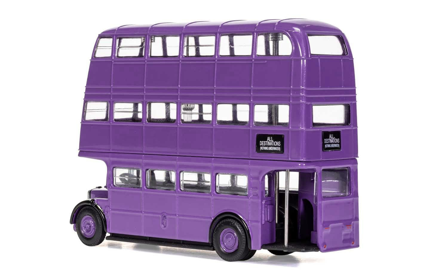 "Knight Bus" Triple Decker Bus Purple "Harry Potter" Movie Series Diecast Model by Corgi - Image 2